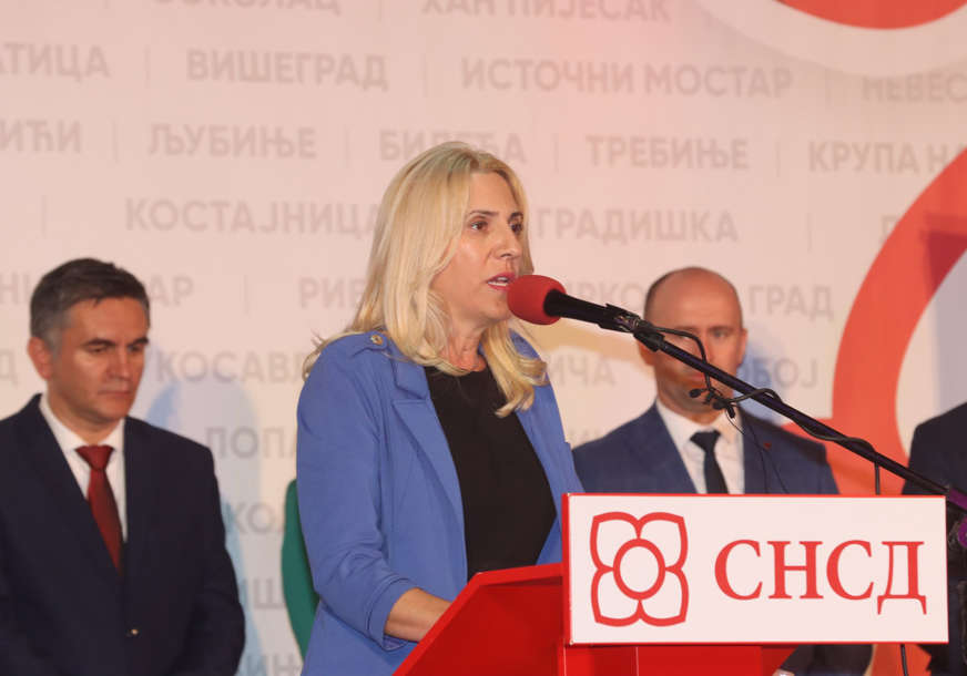 "Nastavljamo da radimo sa narodom u interesu Srpske" Željka Cvijanović danas se obratila građanima Dervente