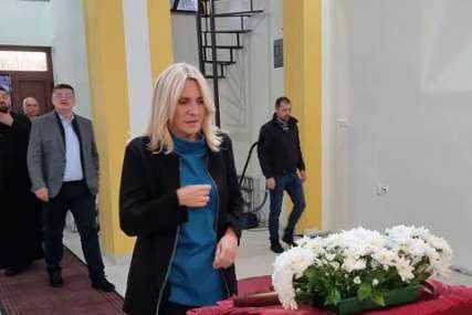 Zadovoljna što je podržala rekonstrukciju: Željka Cvijanović posjetila hram u Rudicama kod Novog Grada (FOTO)