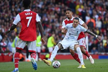 Sjajan derbi: Arsenal slavio protiv Liverpula za povratak na vrh, presudio Saka sa bijele tačke (VIDEO)