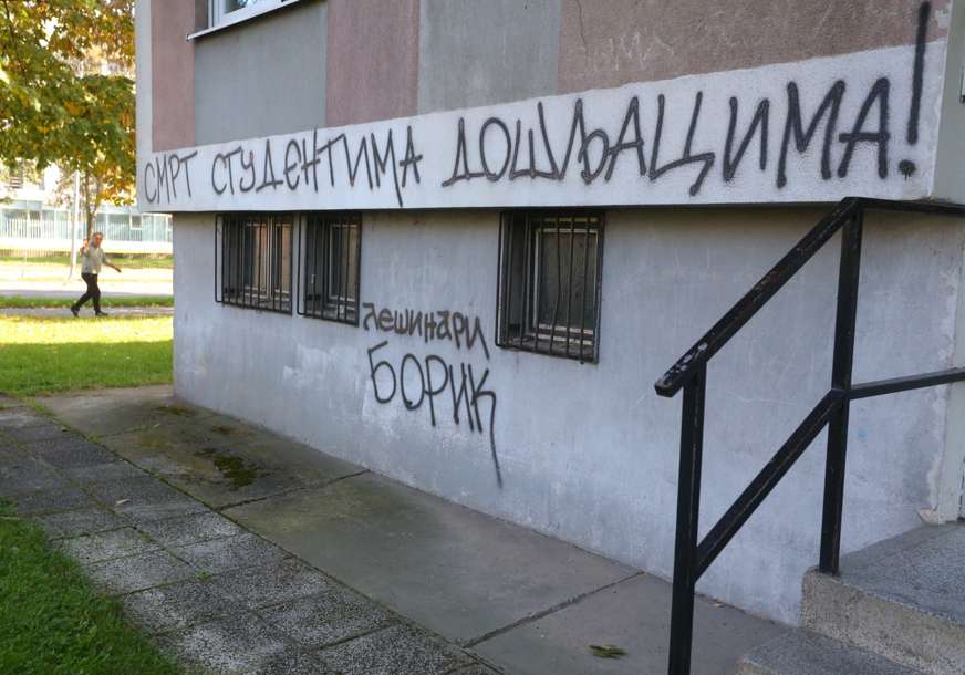 Grafit u Boriku biće uklonjen u narednim danima "Banjaluka je otvoren grad u kojem su svi dobrodošli" (FOTO)