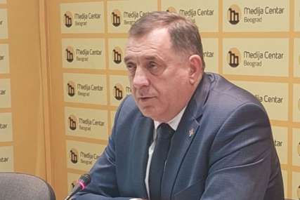 Dodik iz Beograda poručio „Ja sam predsjednik Republike, SNSD je veliki pobjednik, Srpska je stabilna“