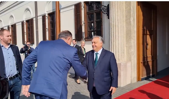 Dodik u posjeti Budimpešti: Srpski član Predsjedništva sastao se sa Orbanom (VIDEO, FOTO)