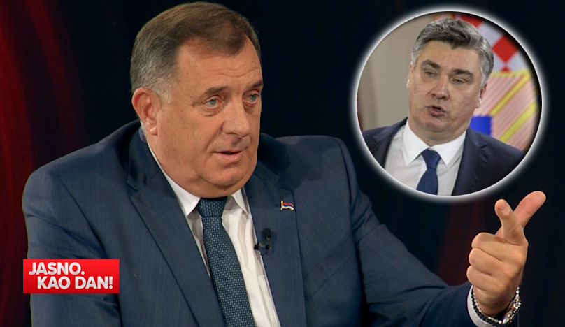 "HRVATI SU KOREKTNI" Dodik odgovorio na optužbe da je hrvatski agent (VIDEO)