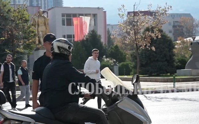 Policija evakuisala djecu i nastavnike: Prijetnje bombom u 5 škola u Skoplju (VIDEO)