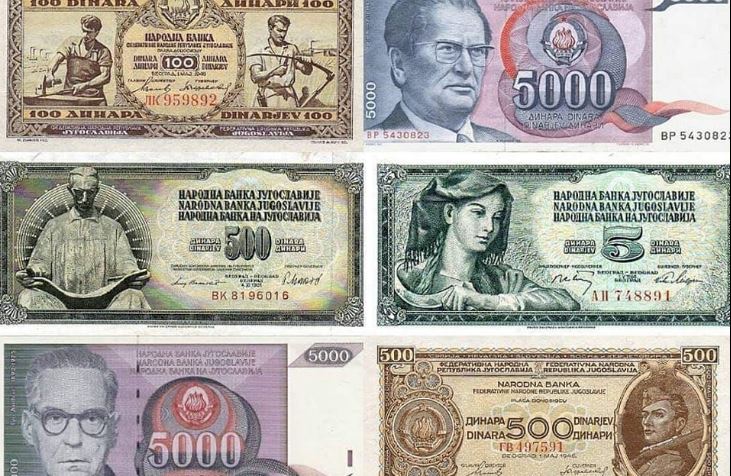 U mnogima bude nostalgiju: Ovako su izgledale novčanice iz bivše Jugoslavije