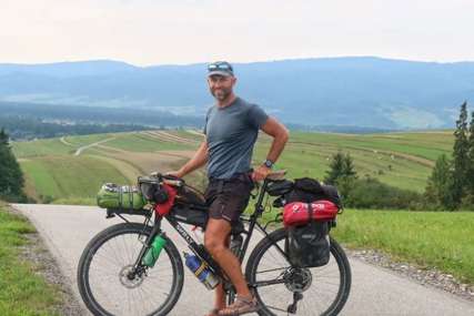 "Na biciklu mogu da komuniciram sa prirodom" Piter Gostalov proputovao skoro cijeli svijet na svom dvotočkašu (FOTO)
