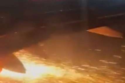 DRAMA U AVIONU Letjelica se zapalila po polijetanju, ljudi su počeli da se mole (VIDEO)