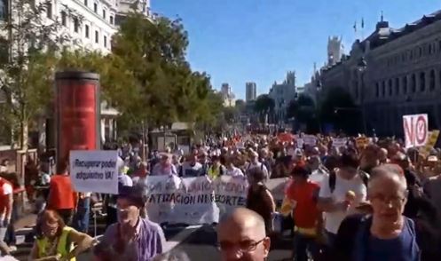 Građeni EU protiv NATO alijanse: Veliki protesti u Italiji i Španiji (VIDEO)