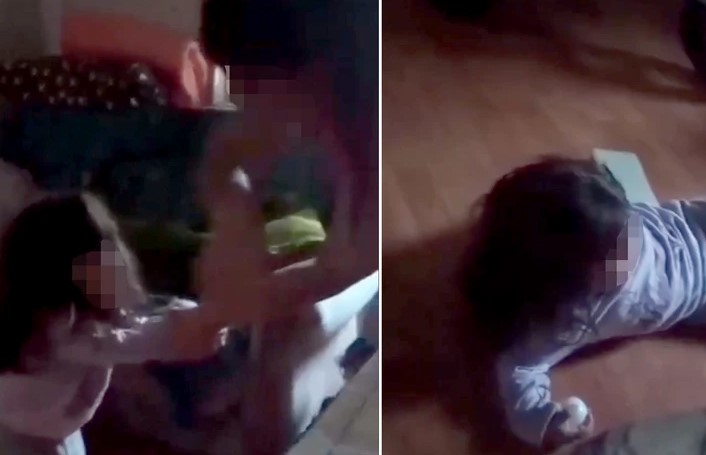 POTRESAN PRIZOR Žena krvnički tuče djevojčicu po glavi i baca je na pod (UZNEMIRUJUĆI VIDEO)