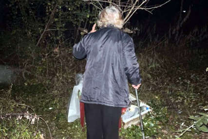 Baka u šumi okružena kesicama droge: Evo šta je pronašla policija kod starice (FOTO)