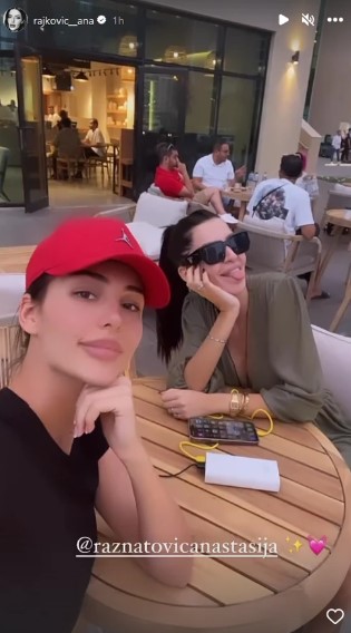 Ana Rajković i Anastasija Ražnatović u Kataru