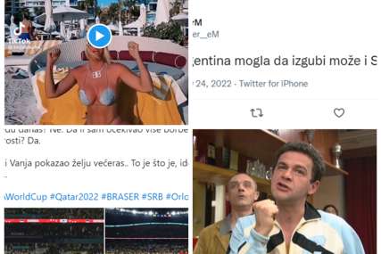 Na društvenim mrežama nakon poraza Srbije svi uglavnom postavljaju jedno pitanje. Znate li koje?