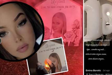 "Ne, ti nisi otišla, još si tu" Porodica tragično stradale Dejane obilježila njen 18. rođendan (VIDEO)