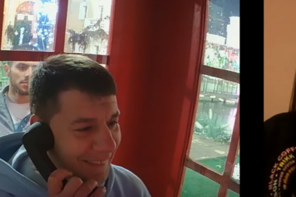 "Ljubi mi ono malo, plavo čudo" Ivan Marinković u razgovoru sa vjerenicom vrištao i plakao zbog susreta sa sinom Željkom (VIDEO)