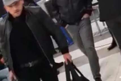 Ekskluzivan snimak s aerodroma: Luka Bojović potrčao u transu i zagrlio advokata