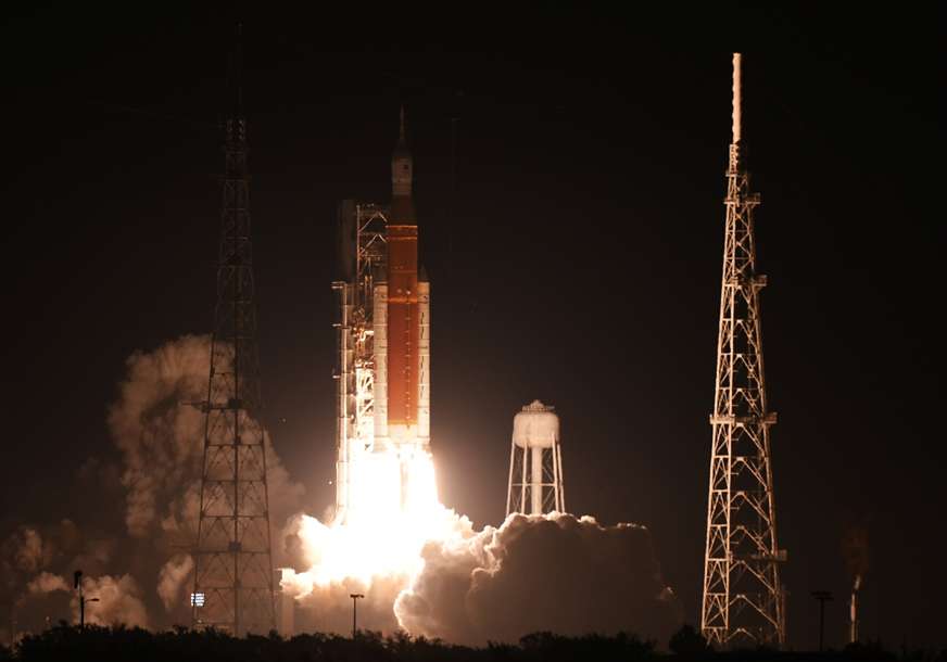 Prve slike sa misije Artemis: Najmoćnija raketa na svijetu na putu do Mjeseca (FOTO, VIDEO)