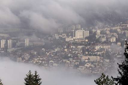 Nezdrav za osjetljive grupe stanovništva: Vazduh jutros najzagađeniji u Sarajevu, Zenici i Visokom