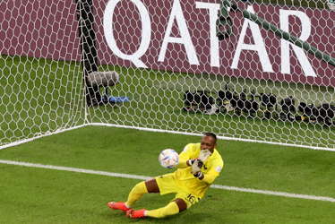 Golman Stiv Mandanda na utakmici Francuska - Tunis, Mundijal u Kataru