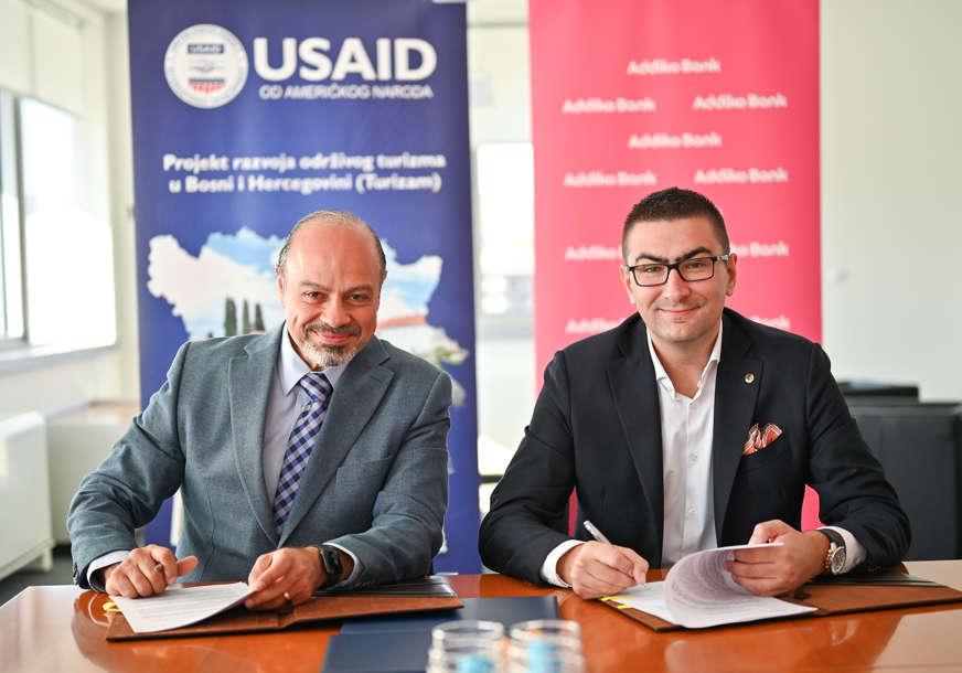 Podrška turizmu u BiH: Addiko banka partner USAID projekta