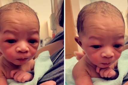 "Ovo je nevjerovatno!" Tek rođena beba sama drži glavu, snimak šokirao svijet (VIDEO)