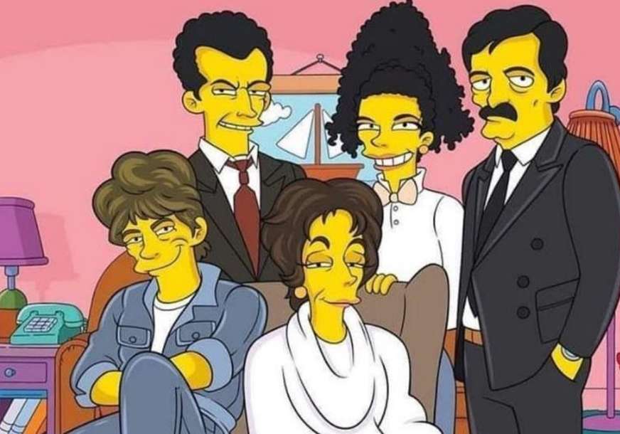 Ilustracija hit na internetu: Kako bi izgledali Popadići iz "Boljeg života" kao Simpsonovi (FOTO)
