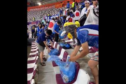 Ostavili sve čisto: Japanski navijači oduševili u Kataru (VIDEO)