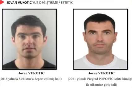 Predstavljao se kao agent za nekretnine: Jovan Vukotić prije ulaska u Tursku promijenio izgled