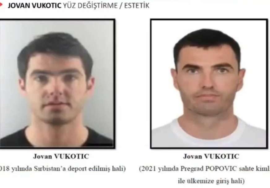 Predstavljao se kao agent za nekretnine: Jovan Vukotić prije ulaska u Tursku promijenio izgled