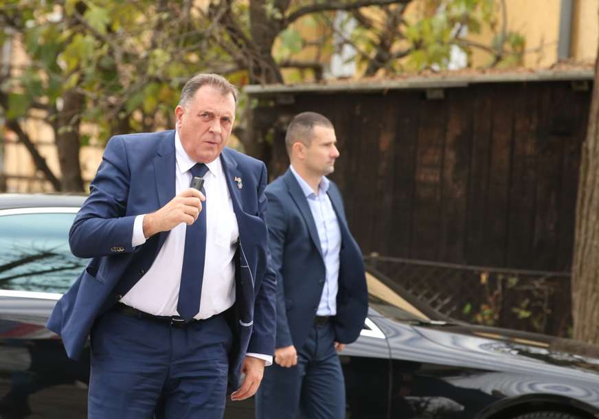 "Zadovoljan sam onim što je do sada učinjeno" Dodik nakon sastanka sa političkim partnerima na nivou BiH