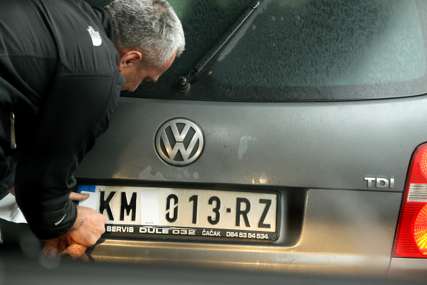 KAZNA 150 EVRA Kosovska policija od sutra kreće sa kažnjavanjem zbog tablica