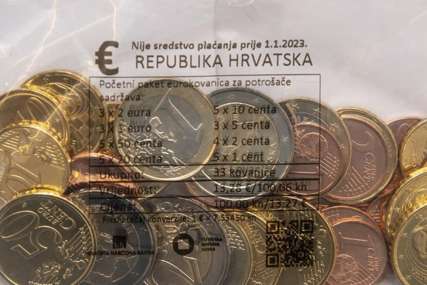 HRVATSKA UVODI EVRO Ovako izgledaju paketi kovanica koje će se od 1. decembra moći kupiti za 100 kuna (FOTO)