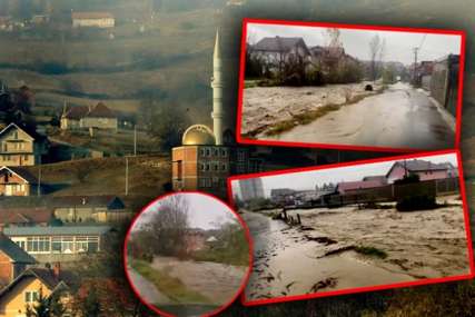 U pomoć stigla i vojska: Zbog izlivanja rijeka vanredno u Tutinu, Novom Pazaru i Prijepolju