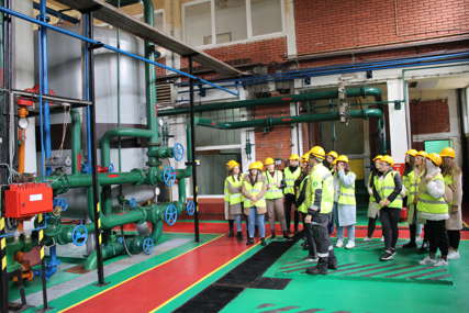 Studenti u Rafineriji nafte Brod: Budući tehnolozi se upoznali s procesom proizvodnje