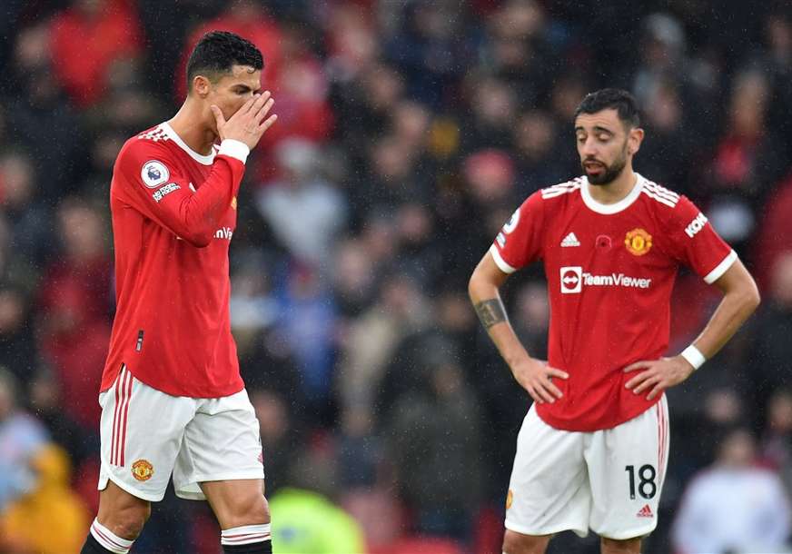 RONALDO ZBUNJEN Bruno pokušao da izbjegne pozdrav sa Portugalcem (VIDEO)