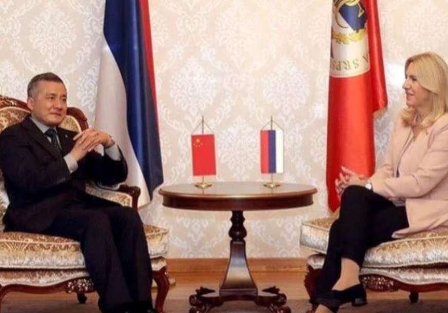 Cvijanovićeva se sastala sa Đi Pingom: Potvrdili opredijeljenost ka jačanju prijateljskih veza Srpske i Kine