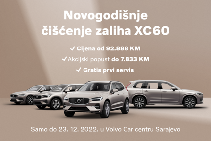 Novogodišnje čišćenje zaliha Volvo XC60 u Volvo Car centru Sarajevo