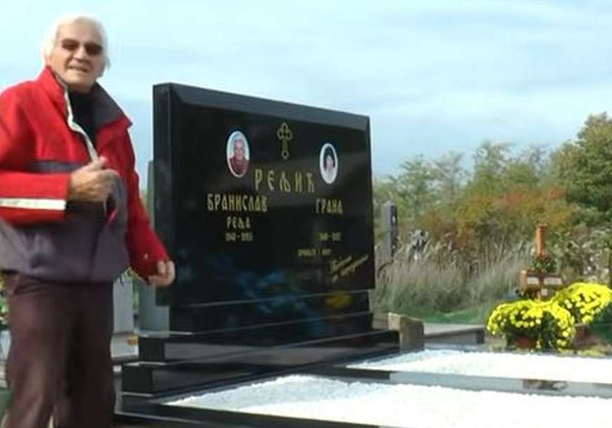 “TO JE MOJA VOLJA” Branislav redovno obilazi svoj spomenik na kom je već uklesao godinu smrti (VIDEO)
