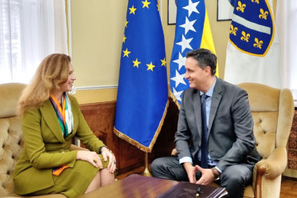 Sastanak Bećirovića i Mekdonal: BiH je posvećena poštovanju međunarodnog prava