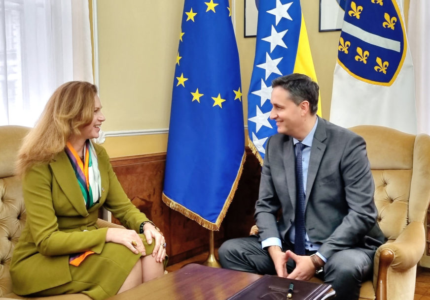 Sastanak Bećirovića i Mekdonal: BiH je posvećena poštovanju međunarodnog prava