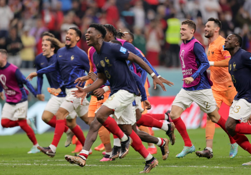 Fudbaleri Francuske slave pobjedu u polufinalu protiv Maroka