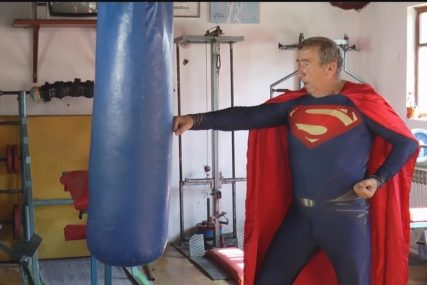 "Osjećam se kao mladić, a imam 74 godine" Milovana zovu Supermen i prijavio se za služenje vojnog roka (FOTO)