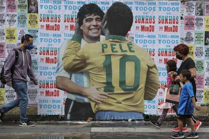 Ovako je Pele pisao o Maradoni "Jednog dana, na nebu, igraćemo zajedno u istom timu" (FOTO)