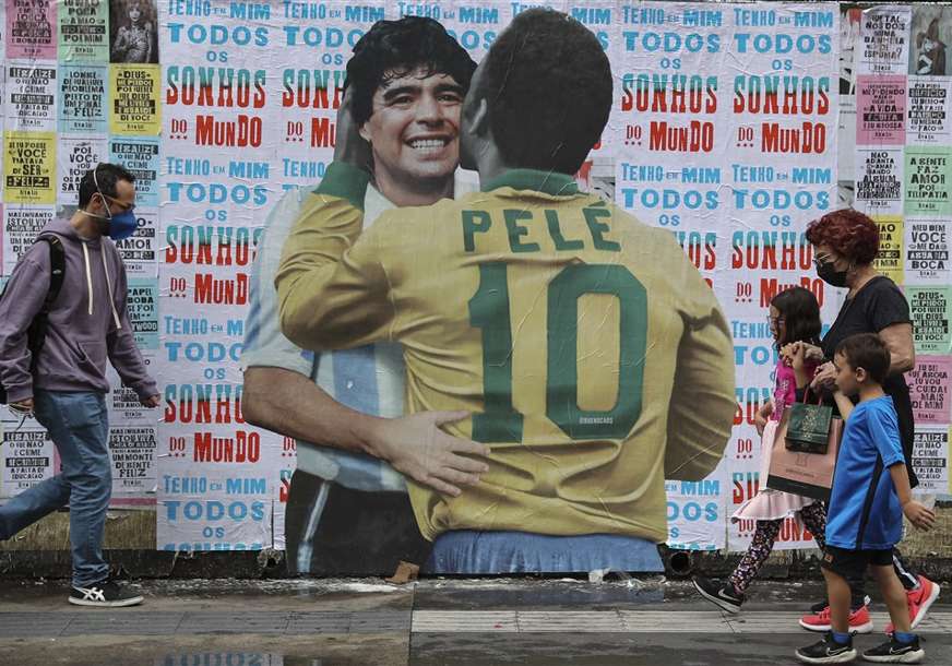 Ovako je Pele pisao o Maradoni "Jednog dana, na nebu, igraćemo zajedno u istom timu" (FOTO)