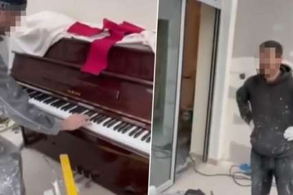 "Nikad Evropljani neće shvatiti balkanski mentalitet" Moleri krečili stan, a onda naišli na klavir i sve oduševili (VIDEO)