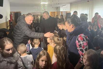 "Uvijek spremni da priteknemo u pomoć" Siniša Vidović na Kosovu obradovao najmlađe