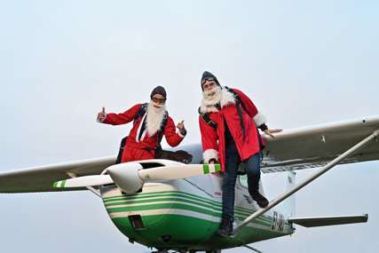 Paketići će padati s neba: Vazduhoplovni klub "Skydive" organizuje dodjelu novogodišnjh paketića