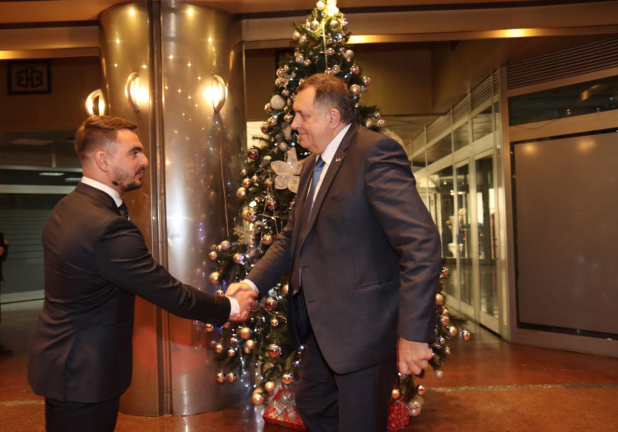 Dodik na Božićnom prijemu kod Pranjića
