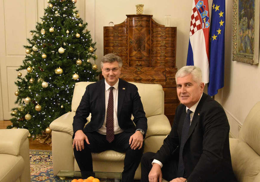 "Hrvatska ostaje najsnažniji partner BiH" Čovića i Pelenkovića na sastanku o političkim prilikama nakon izbora