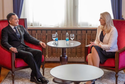 Cvijanovićeva razgovarala sa ambasadorom Kine u BiH "Očuvanje mira i stabilnosti su pretpostavke uspješne saradnje i napretka"