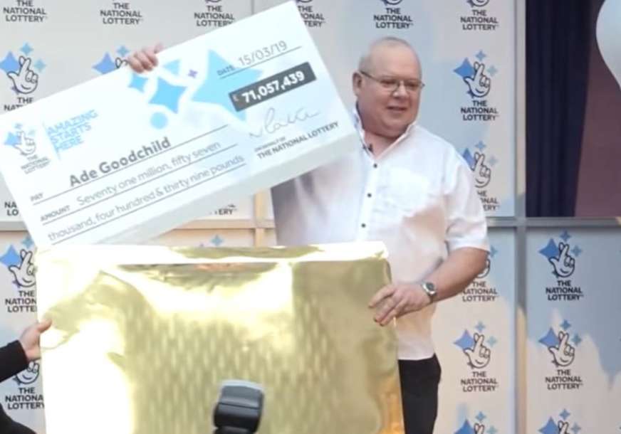 Mislila da se šali: Nakon što ga je ostavila žena na lutriji dobio 71 milion evra (VIDEO)